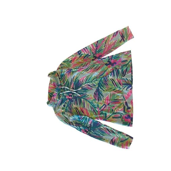 Lilly Pulitzer Womens Multicolor Palm Tree Pullover Sweatshirt Size Small - Picture 10 of 10